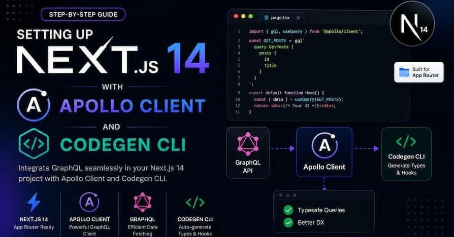 Setting Up Nextjs 14 with Apollo Client and Codegen CLI