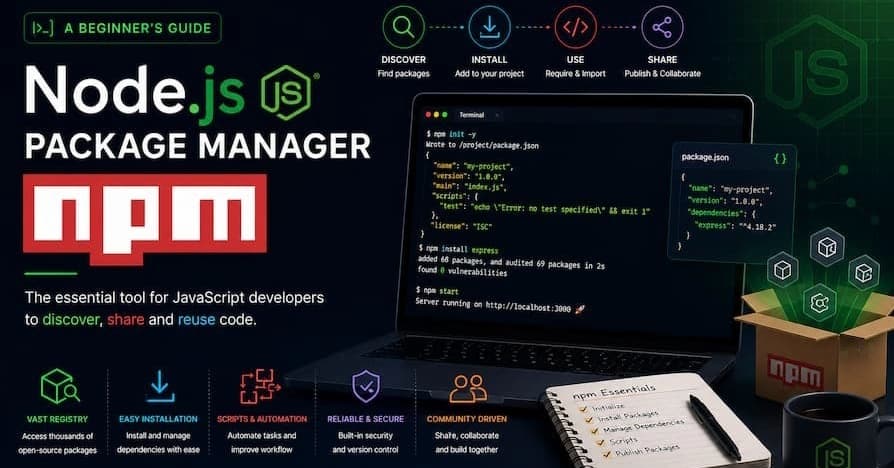 Node.js package manager ( npm )